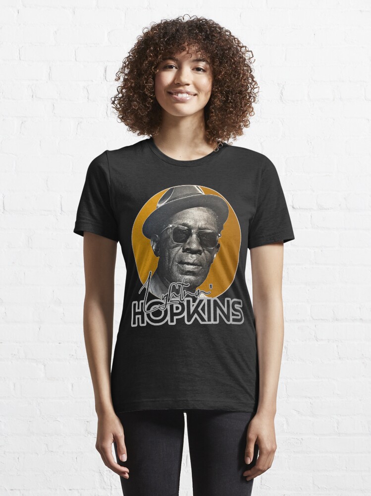"Retro Lightnin Hopkins Gold Tribute" Tshirt for Sale by acquiesce13