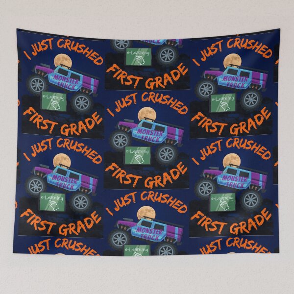 Item preview, I Just Crushed First Grade designed and sold by WoodburyLake.
