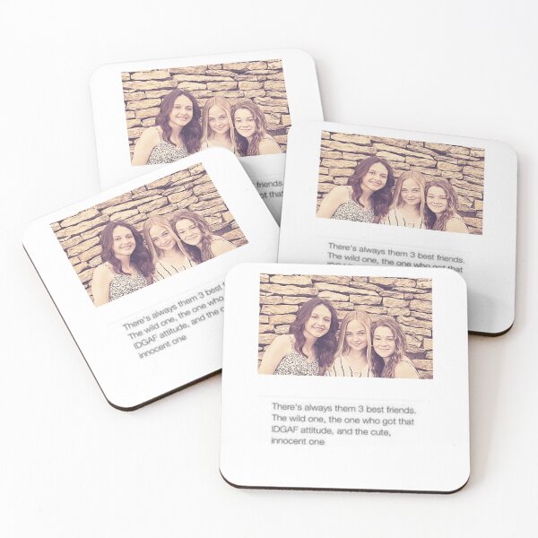 Item preview, 3 types in the best friend group designed and sold by GeoTeasters.