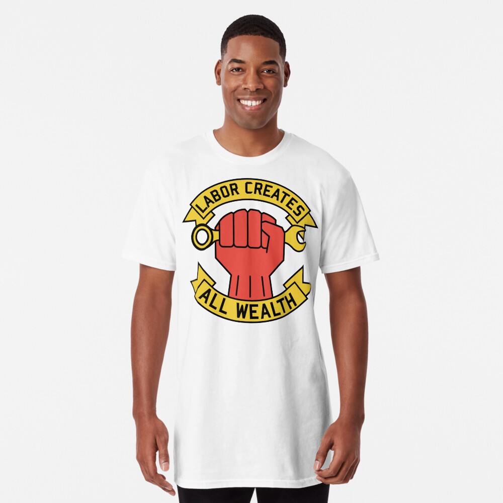Vista previa del artículo con la obra «Camiseta larga», diseñado y vendido por SpaceDogLaika.