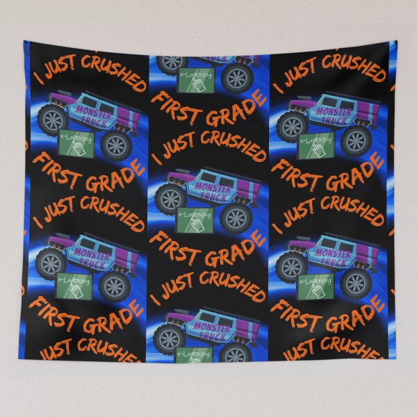 Item preview, I Just Crushed First Grade designed and sold by WoodburyLake.