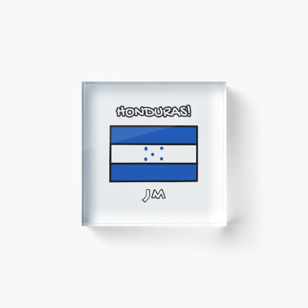 Artikelvorschau, Honduras weiße Flagge Zeichnung entworfen und verkauft von jesumedina.