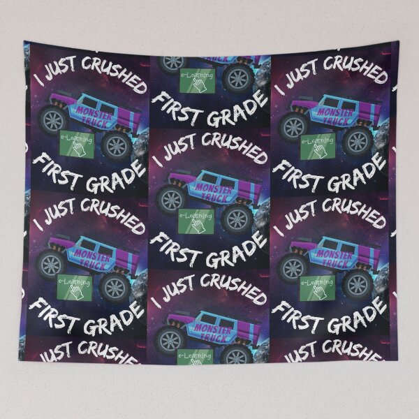 Item preview, I Just Crushed First Grade designed and sold by WoodburyLake.