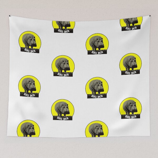 Item preview,   big boi hippo zoo african animal meme designed and sold by Captain-Jackson.