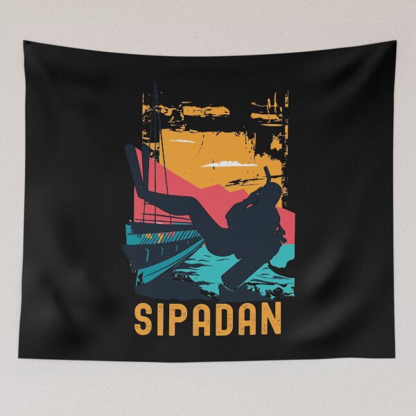 Item preview, Sipadan Island Scuba Diving Malaysia designed and sold by Hoiho Adventure Shirts.