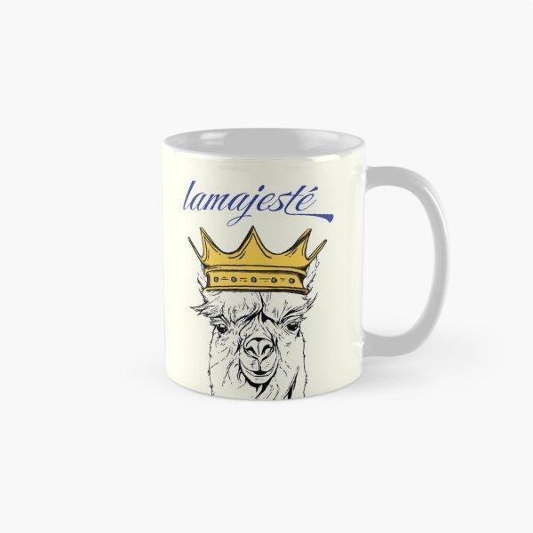 Item preview, Lamajesté - idée cadeau humour lama ave couronne jeu de mot designed and sold by Print  Androïde.