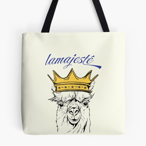 Item preview, Lamajesté - idée cadeau humour lama ave couronne jeu de mot designed and sold by Print  Androïde.