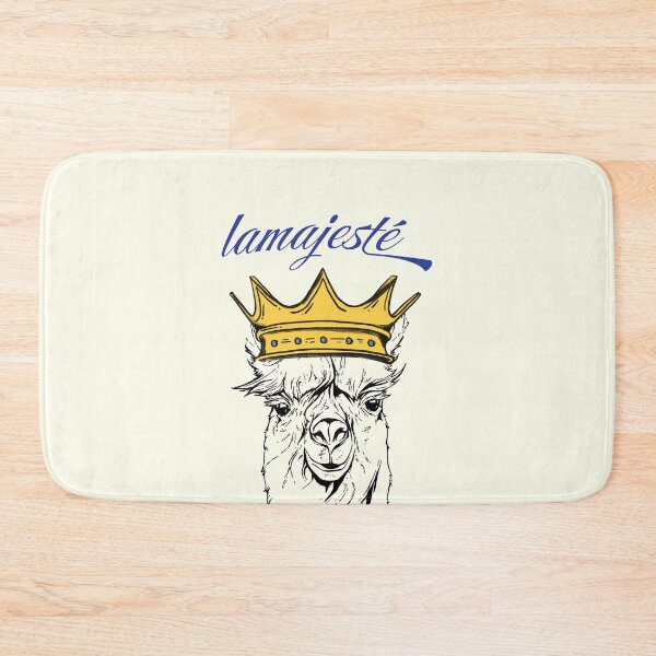 Item preview, Lamajesté - idée cadeau humour lama ave couronne jeu de mot designed and sold by Print  Androïde.