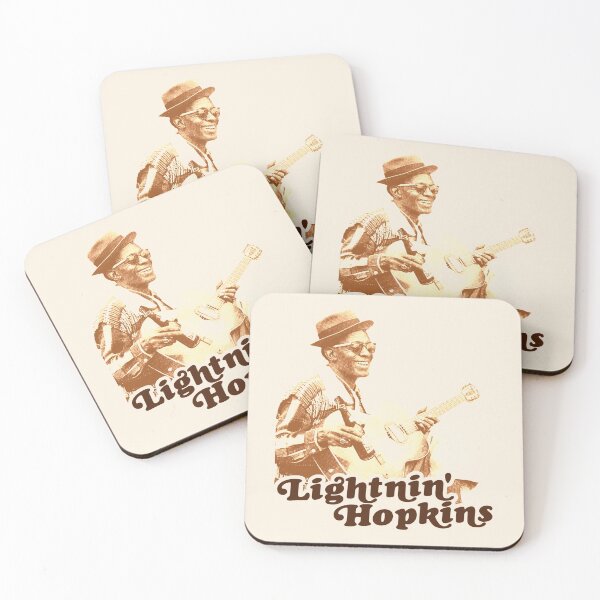 Item preview, Retro Lightnin Hopkins Sepia Tribute designed and sold by acquiesce13.