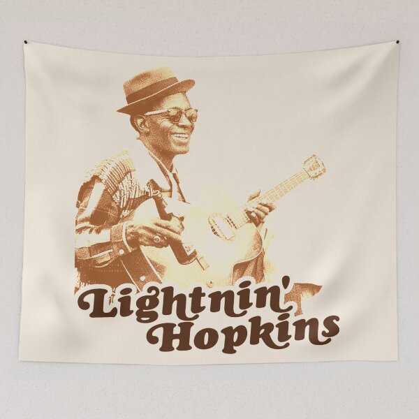 Item preview, Retro Lightnin Hopkins Sepia Tribute designed and sold by acquiesce13.