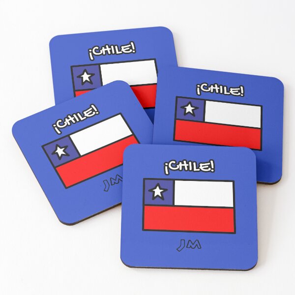 Item preview, Chile Blue Flag designed and sold by jesumedina.