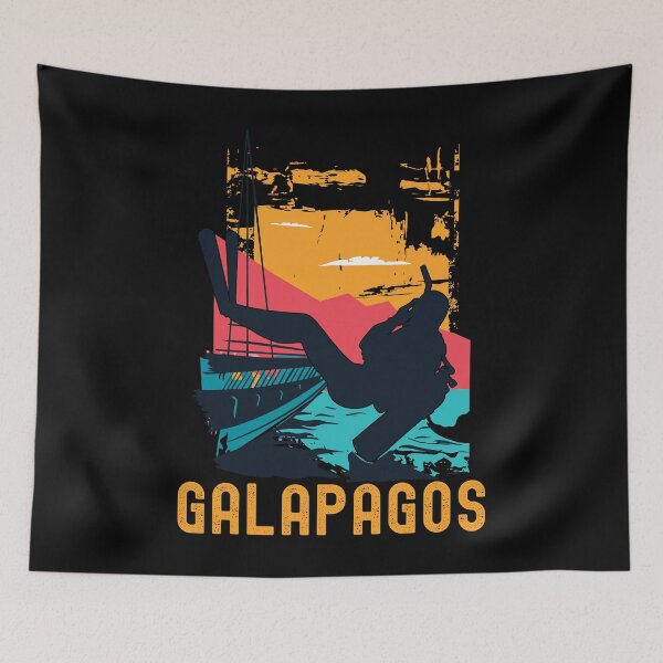 Item preview, Galapagos Scuba Diving designed and sold by Hoiho Adventure Shirts.