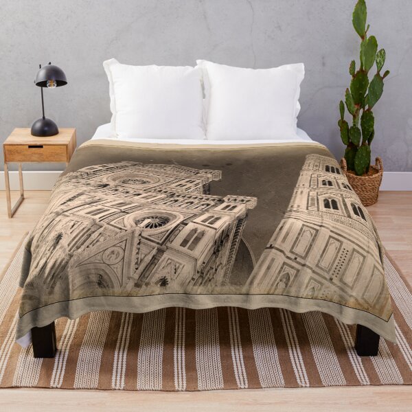 Item preview, Cathedral of Santa Maria del Fiore - Florence, Italy - Distressed Sepia designed and sold by Retro Art Factory.