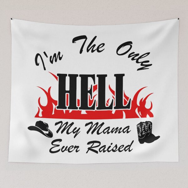 Item preview, Johnny Paycheck Only Hell Tribute designed and sold by acquiesce13.