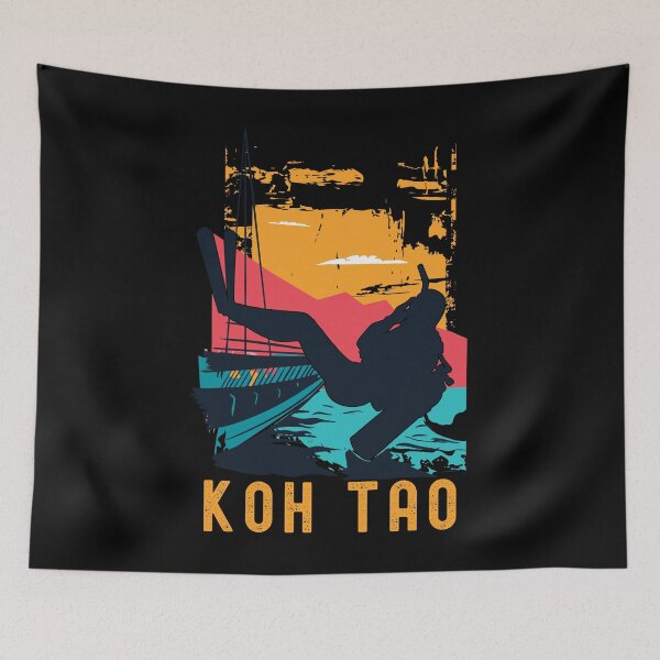 Item preview, Koh Tao Thailand Scuba Diving designed and sold by Hoiho Adventure Shirts.