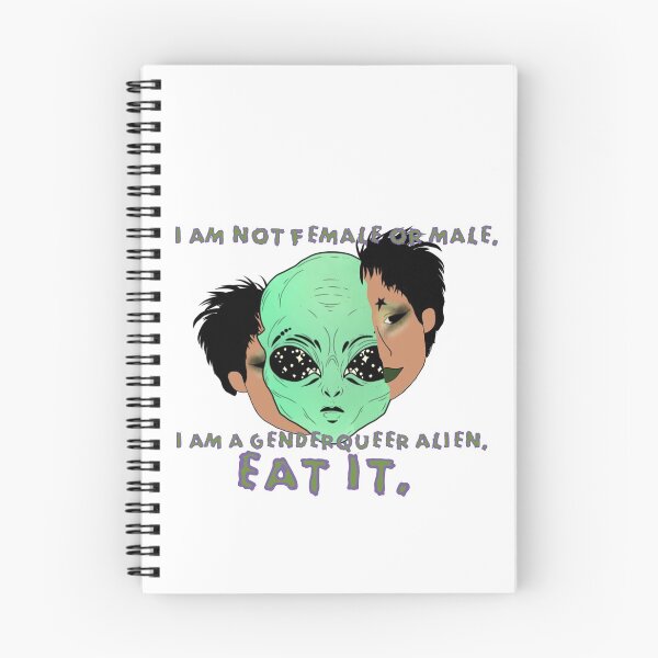 Item preview, genderqueer alien designed and sold by hraeofsunshine.