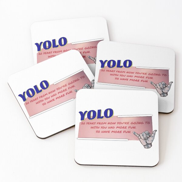 Item preview, YOLO designed and sold by GeoTeasters.