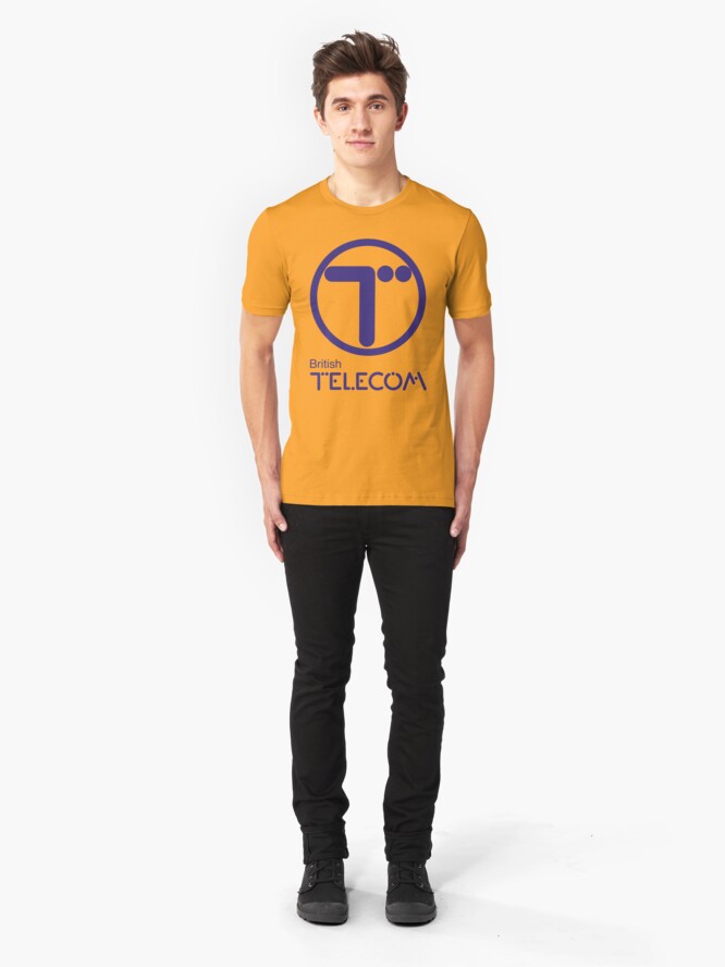 Alternate view of NDVH British Telecom Slim Fit T-Shirt