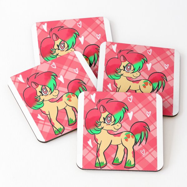 Item preview, Strawberry Pony designed and sold by Starmiaofairy.