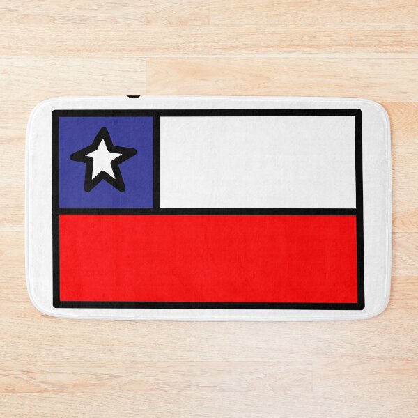 Item preview, White Chile Flag designed and sold by jesumedina.