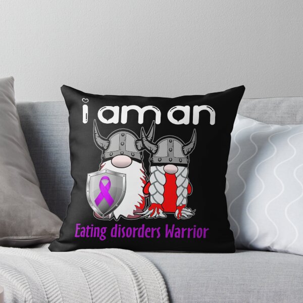 Item preview, I Am An Eating disorders Warrior Support Eating disorders Fighter Gift designed and sold by radianen.