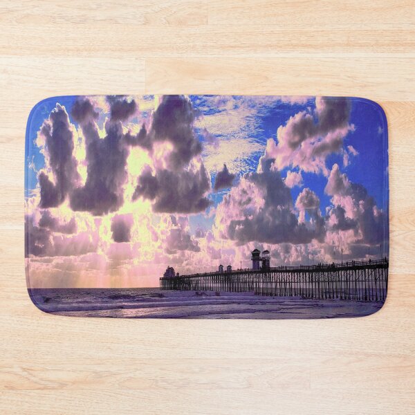 Item preview, Pink sunset pier designed and sold by fujinoart.