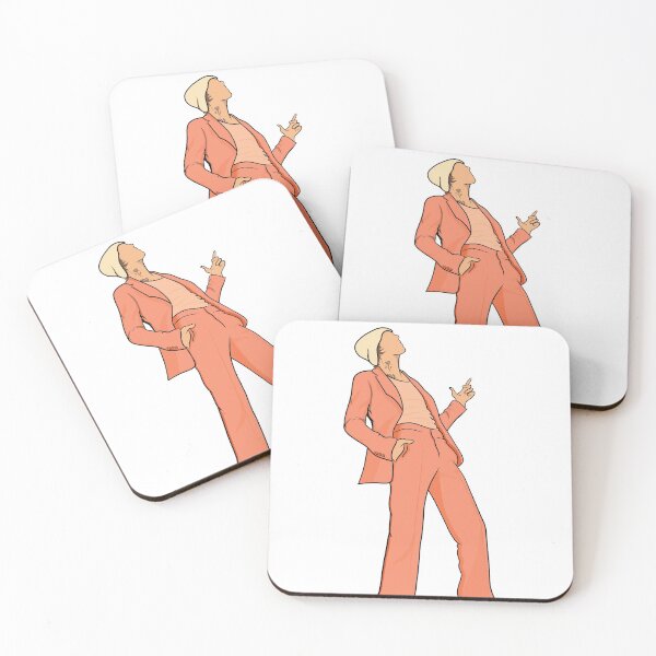 Item preview, Peaches Orange Suit Illustration designed and sold by lanznco.