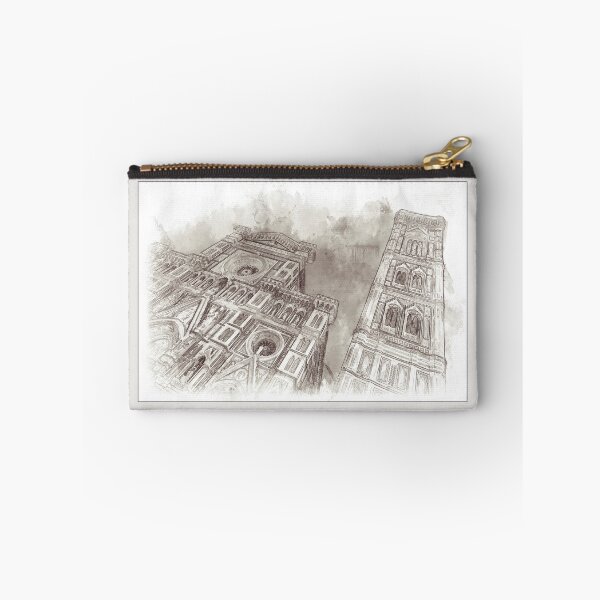 Item preview, Cathedral of Santa Maria del Fiore - Florence, Italy - Sketch and Wash Style designed and sold by Retro Art Factory.