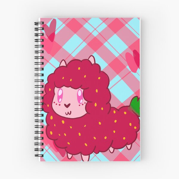 Item preview, Strawberry Chibi Llama designed and sold by Starmiaofairy.