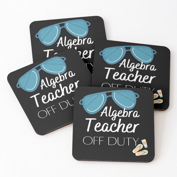 Item preview, Funny Teacher Off Duty Design Featuring Algebra designed and sold by Brimwood.