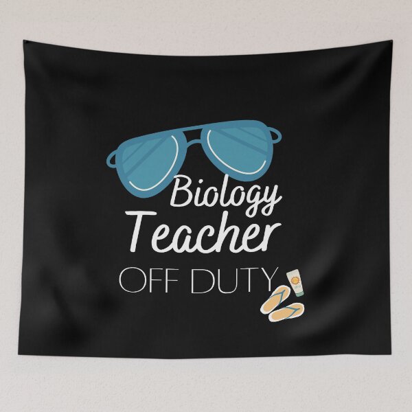 Item preview, Funny Teacher Off Duty Design Featuring Biology designed and sold by Brimwood.