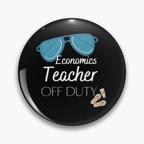 Item preview, Funny Teacher Off Duty Design Featuring Economics designed and sold by Brimwood.