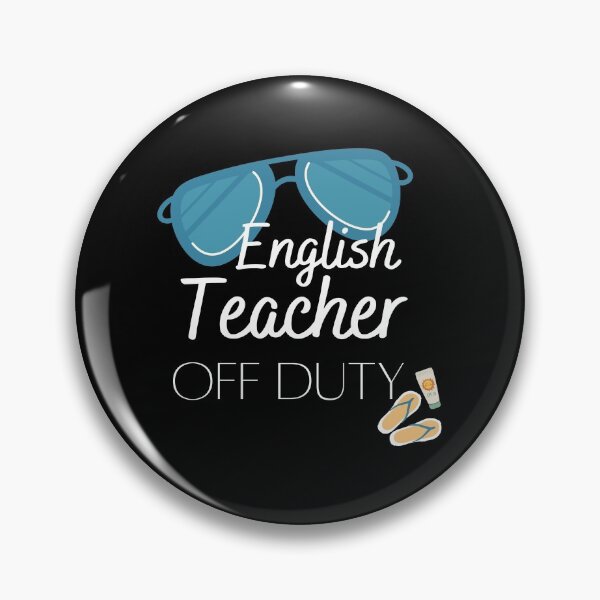 Item preview, Funny Teacher Off Duty Design Featuring English designed and sold by Brimwood.