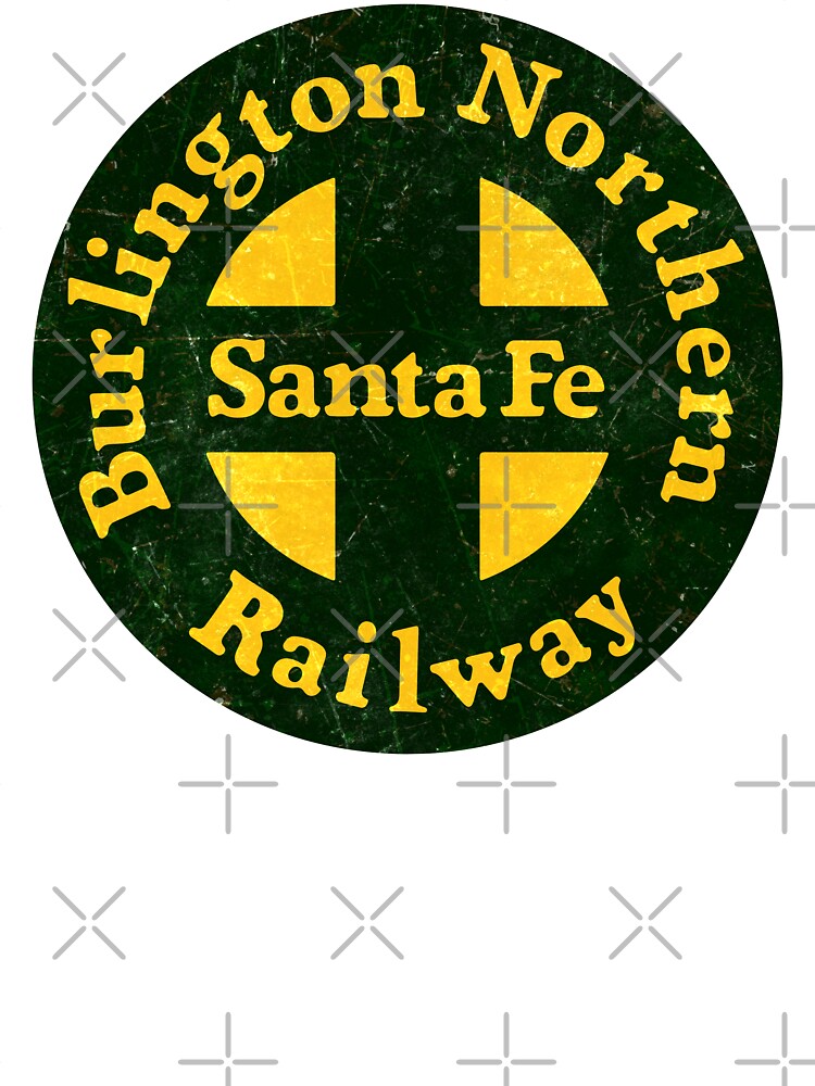 Disover Railway Retro Santa Fe BNSF Vintage Onesie