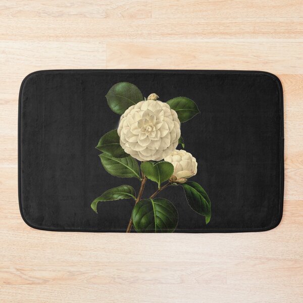 Item preview, White flower painting vintage  designed and sold by bohoDecor.