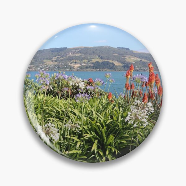 Item preview, Vista de Otago de los jardines de Glenfalloch designed and sold by jaycee.