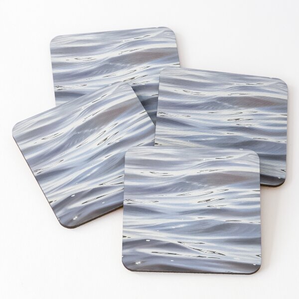 Item preview, Infuse - moody lake painting designed and sold by Emily Bickell.