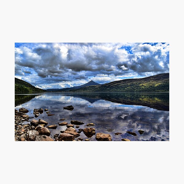 Schiehallion Mountain and Loch Rannoch,Scotland Photographic Print