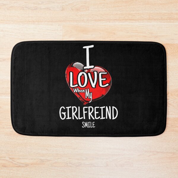 Item preview, I Love When My Girlfreind Smile T-shirts for her love & loyalty caring best Girl  designed and sold by Shirt-u.