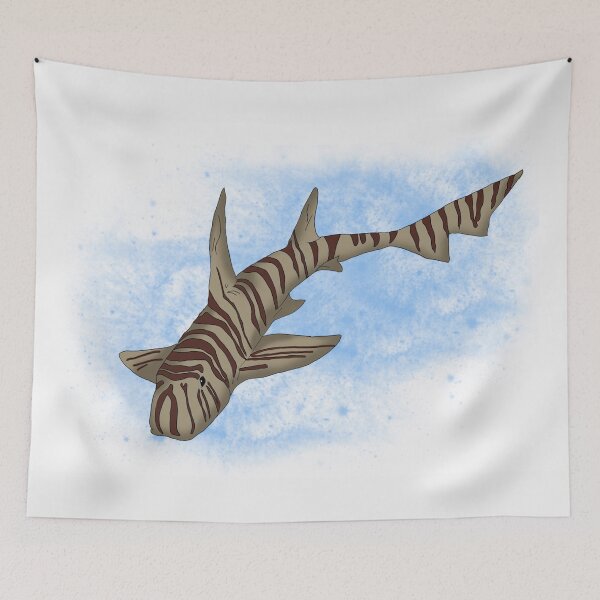 Item preview, Zebra Bullhead Shark designed and sold by NancyMaeDesgins.