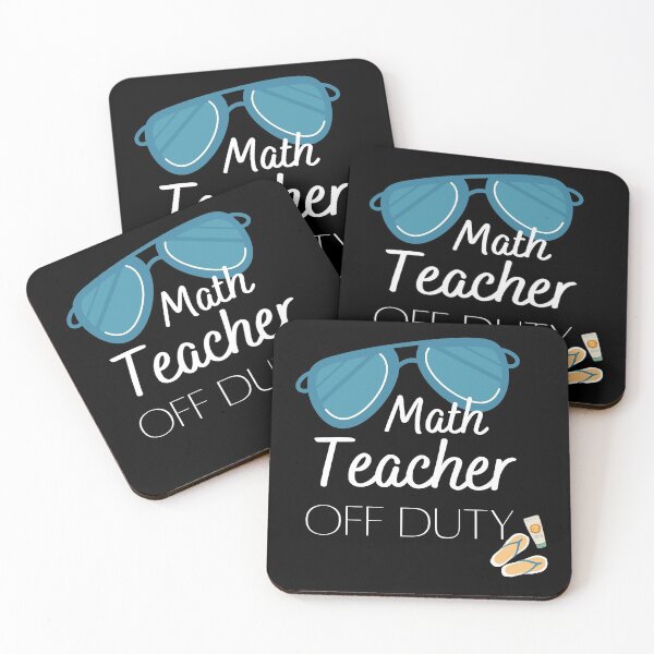 Item preview, Funny Teacher Off Duty Design Featuring Math designed and sold by Brimwood.
