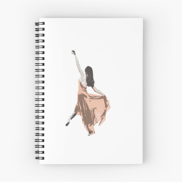 Item preview, Dancing Free Spirited Girl in Orange Dress Ballet designed and sold by Celosia Liv.