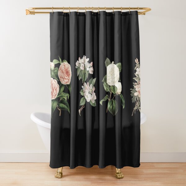 Flower chart vintage Shower Curtain