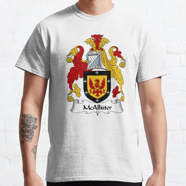 McAllister Coat of Arms / McAllister Family Crest Classic T-Shirt