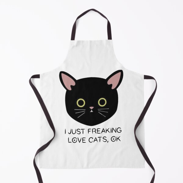 Item preview, I JUST FREAKING LOVE CATS, OK GIFT FOR CAT LOVERS designed and sold by awesomet-shirt0.