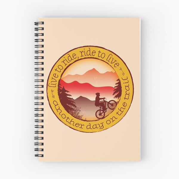 Item preview, Mountain Biking - Retro Yellow-Red 05 designed and sold by serenaking.