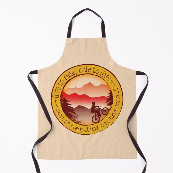 Item preview, Mountain Biking - Retro Yellow-Red 05 designed and sold by serenaking.