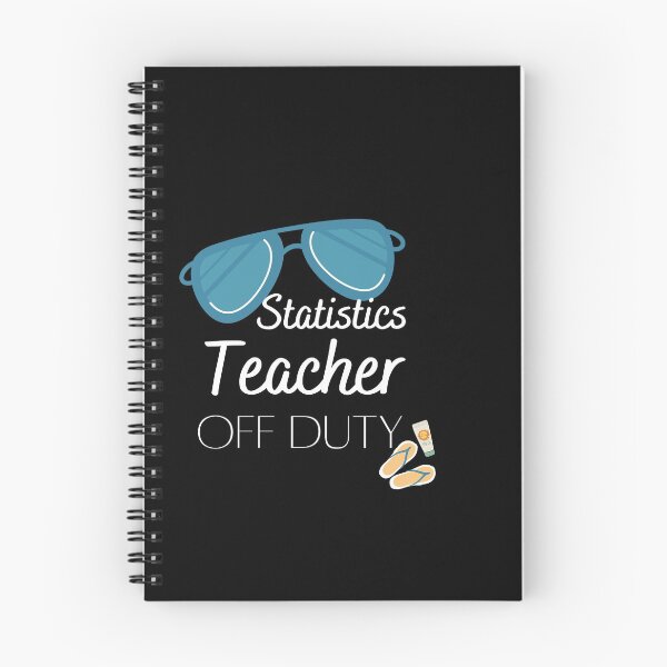Item preview, Funny Teacher Off Duty Design Featuring Statistics designed and sold by Brimwood.