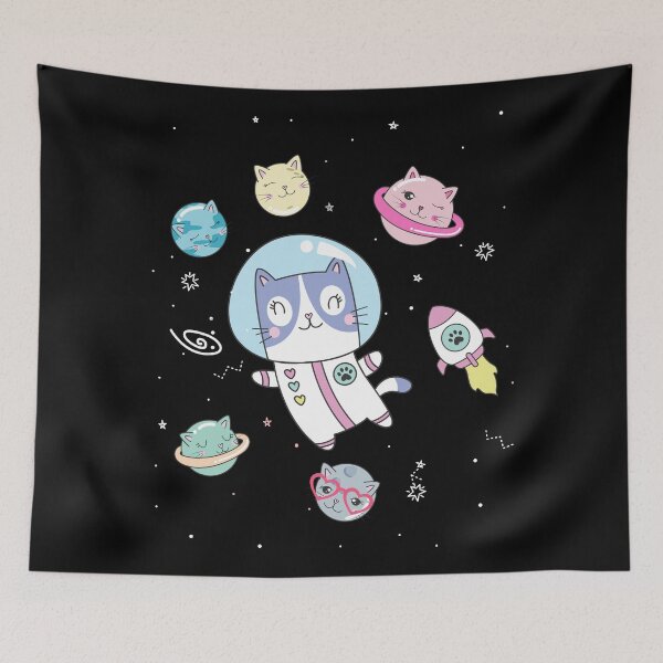 Item preview, Cat Astronaut - I Need My Space - Colored designed and sold by crazycollective.