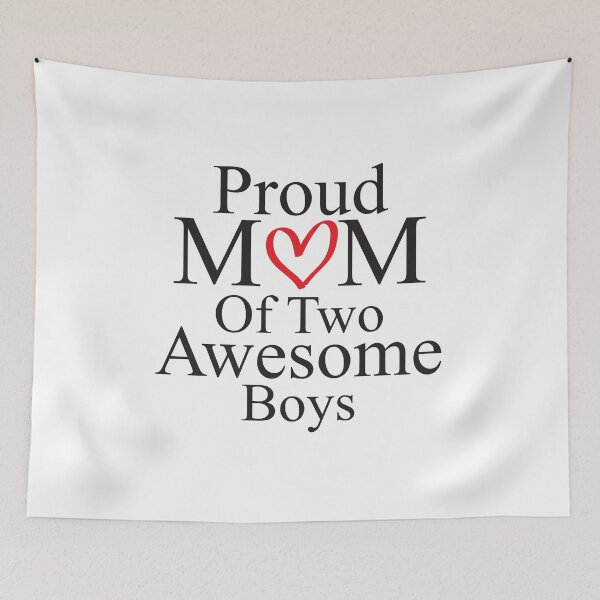 Item preview, Proud mom Of Two Awesome Boys designed and sold by KElife.